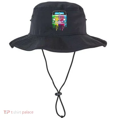 Hippie Van Dripping Rainbow Bucket Hat