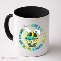 Hippity Hip Hop Bunny Coffee Mug thumb 0