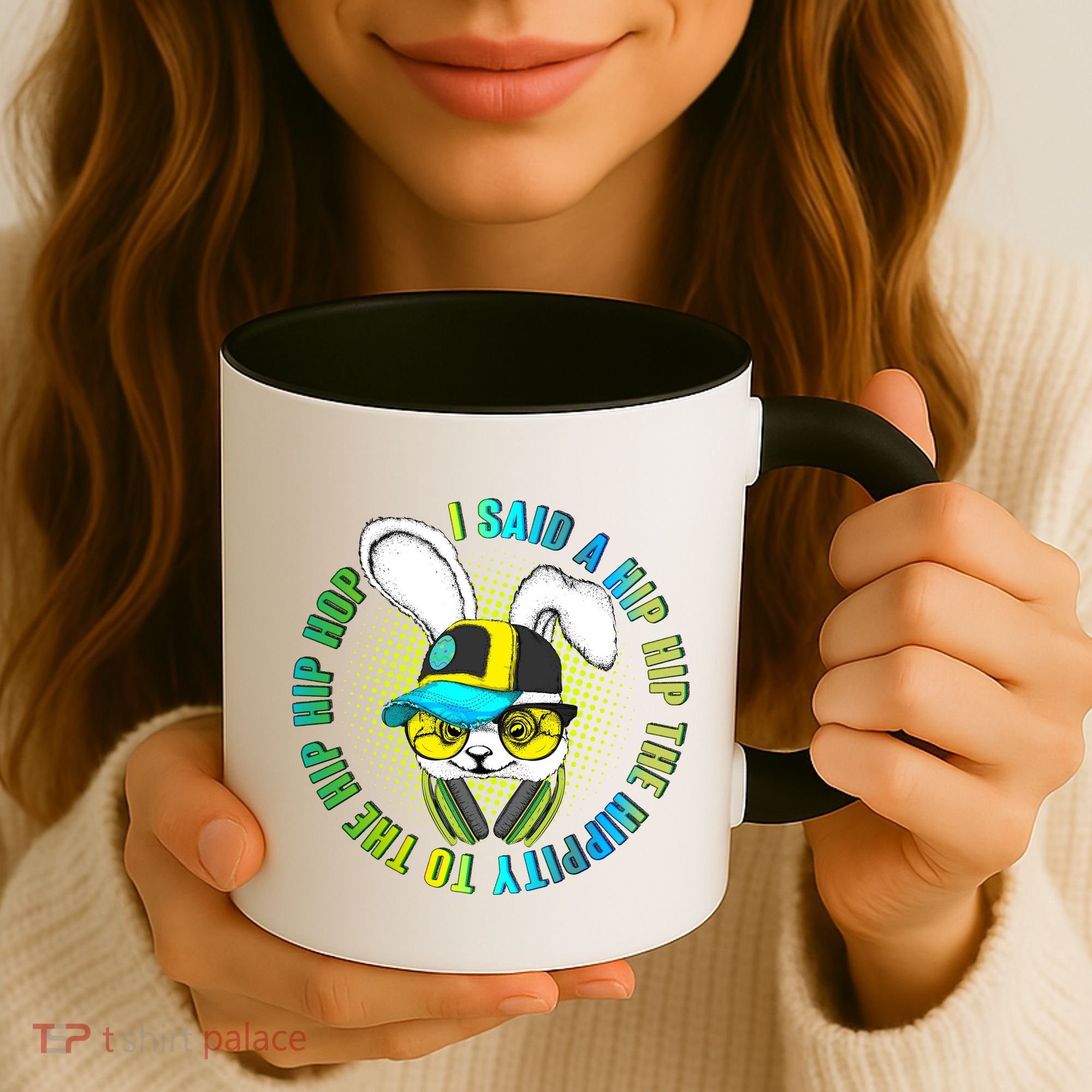 Hippity Hip Hop Bunny Coffee Mug