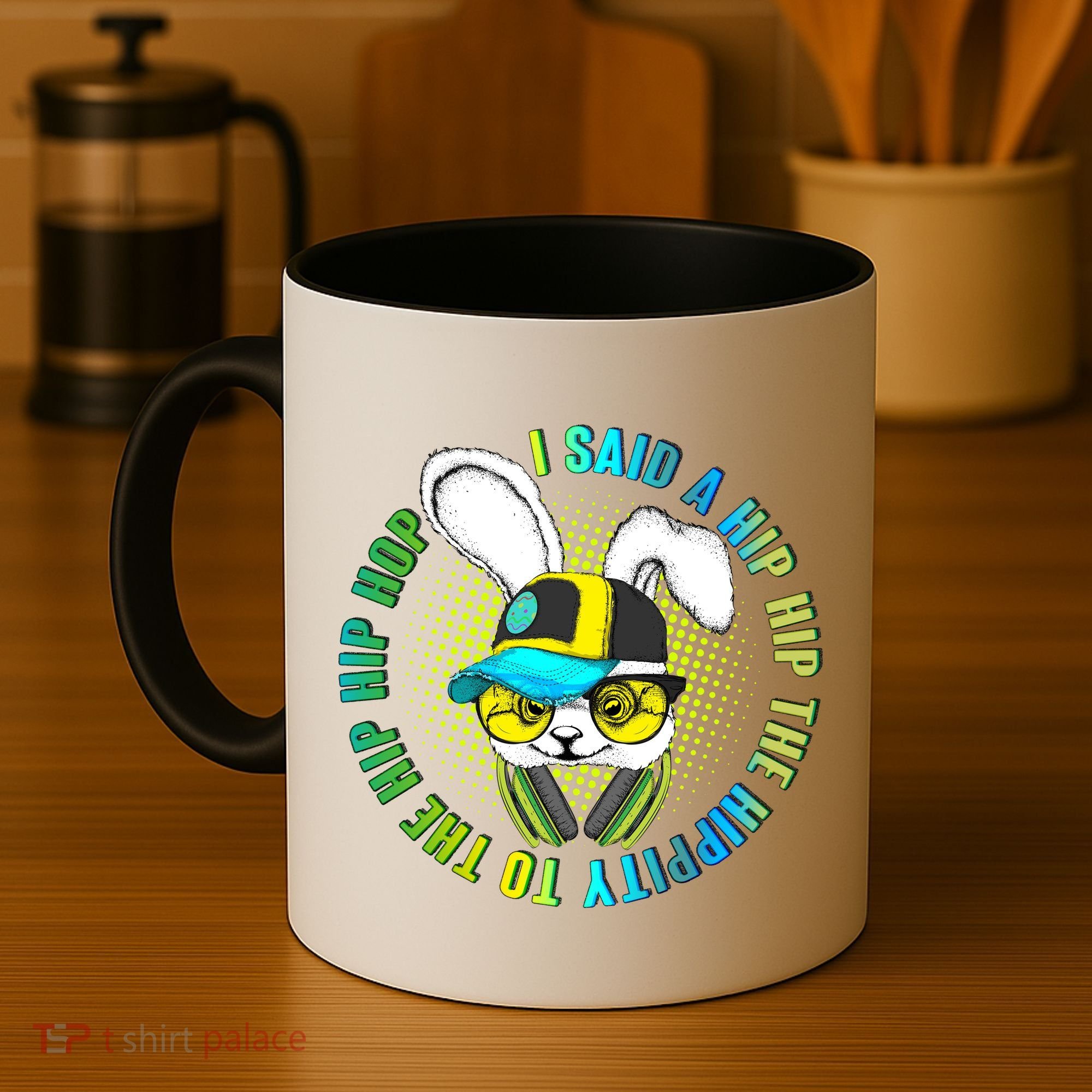 Hippity Hip Hop Bunny Coffee Mug