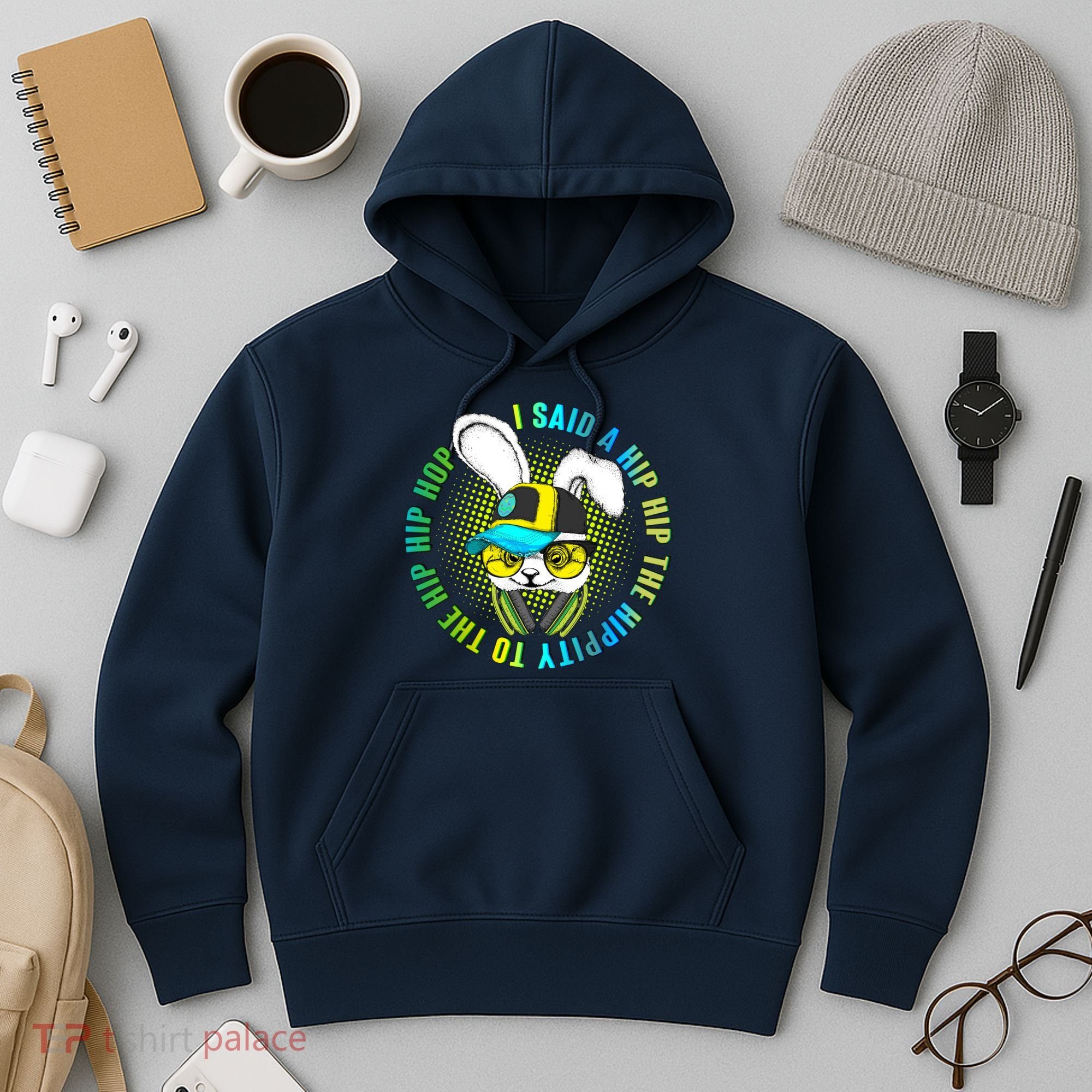 Hippity Hip Hop Bunny Hoodie