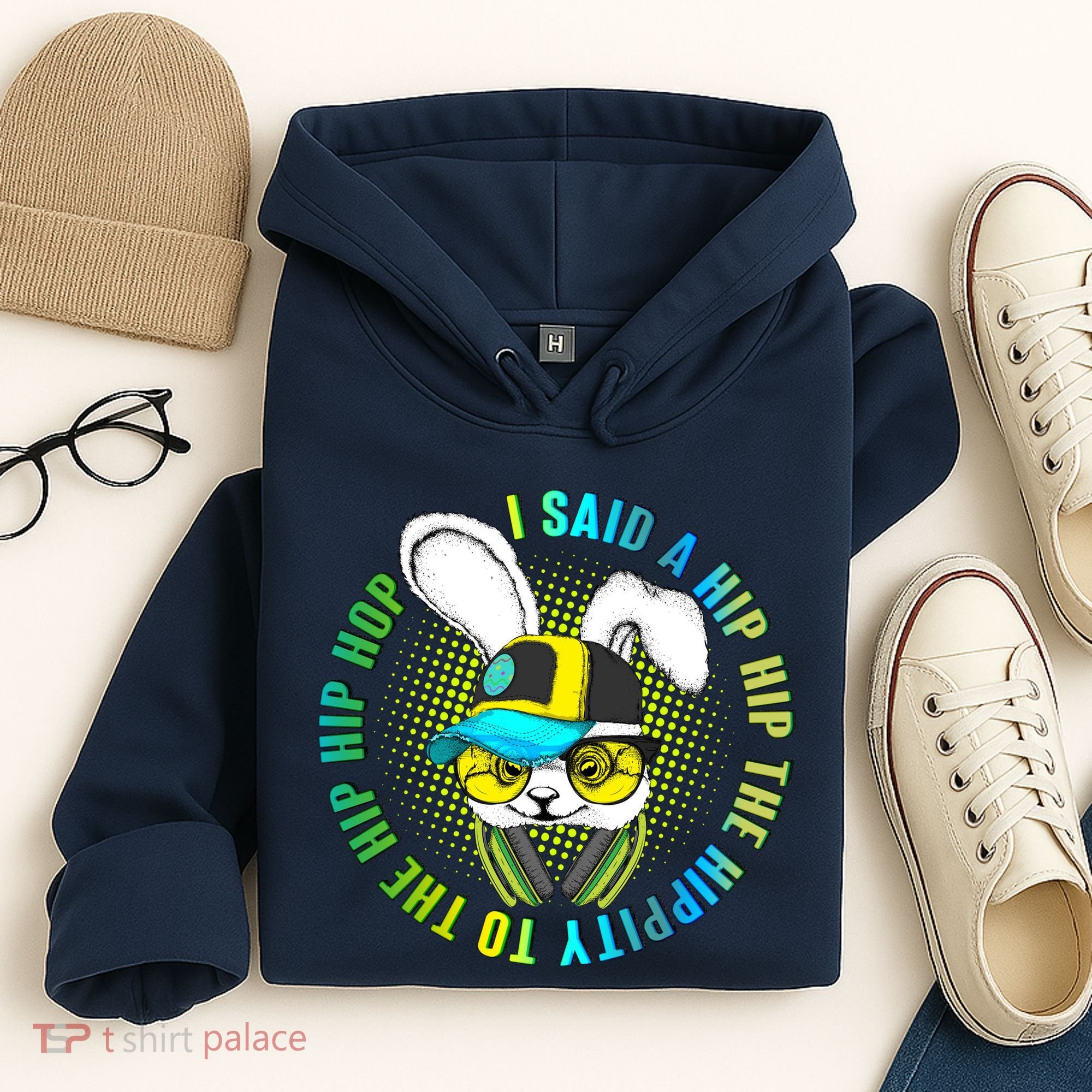 Hippity Hip Hop Bunny Hoodie