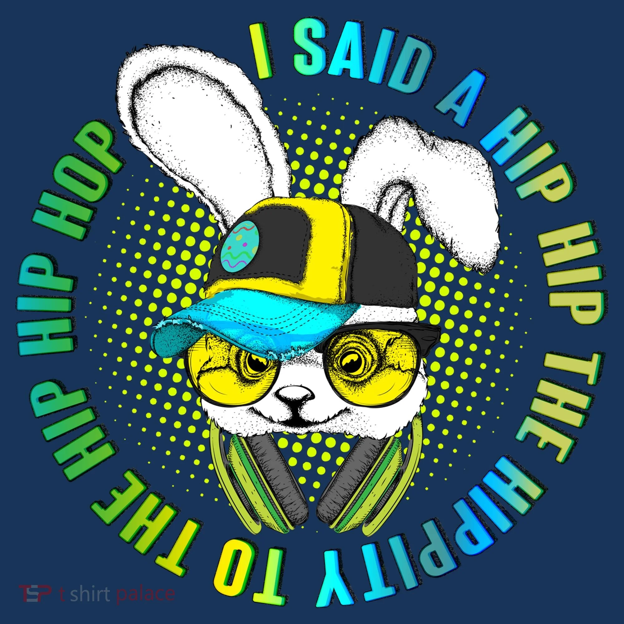 Hippity Hip Hop Bunny Coaster