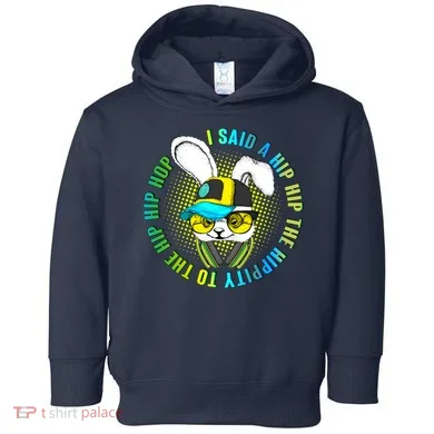 Hippity Hip Hop Bunny Toddler Hoodie