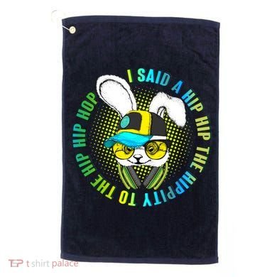 Hippity Hip Hop Bunny Golf Towel