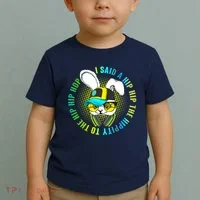 Hippity Hip Hop Bunny Toddler T-Shirt thumb 2