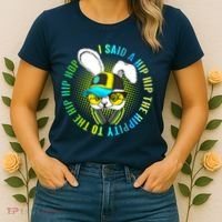 Hippity Hip Hop Bunny Women's T-Shirt thumb 2