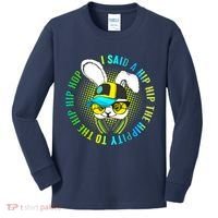 Hippity Hip Hop Bunny Kids Long Sleeve Shirt thumb 0