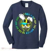 Hippity Hip Hop Bunny Kids Long Sleeve Shirt thumb 0