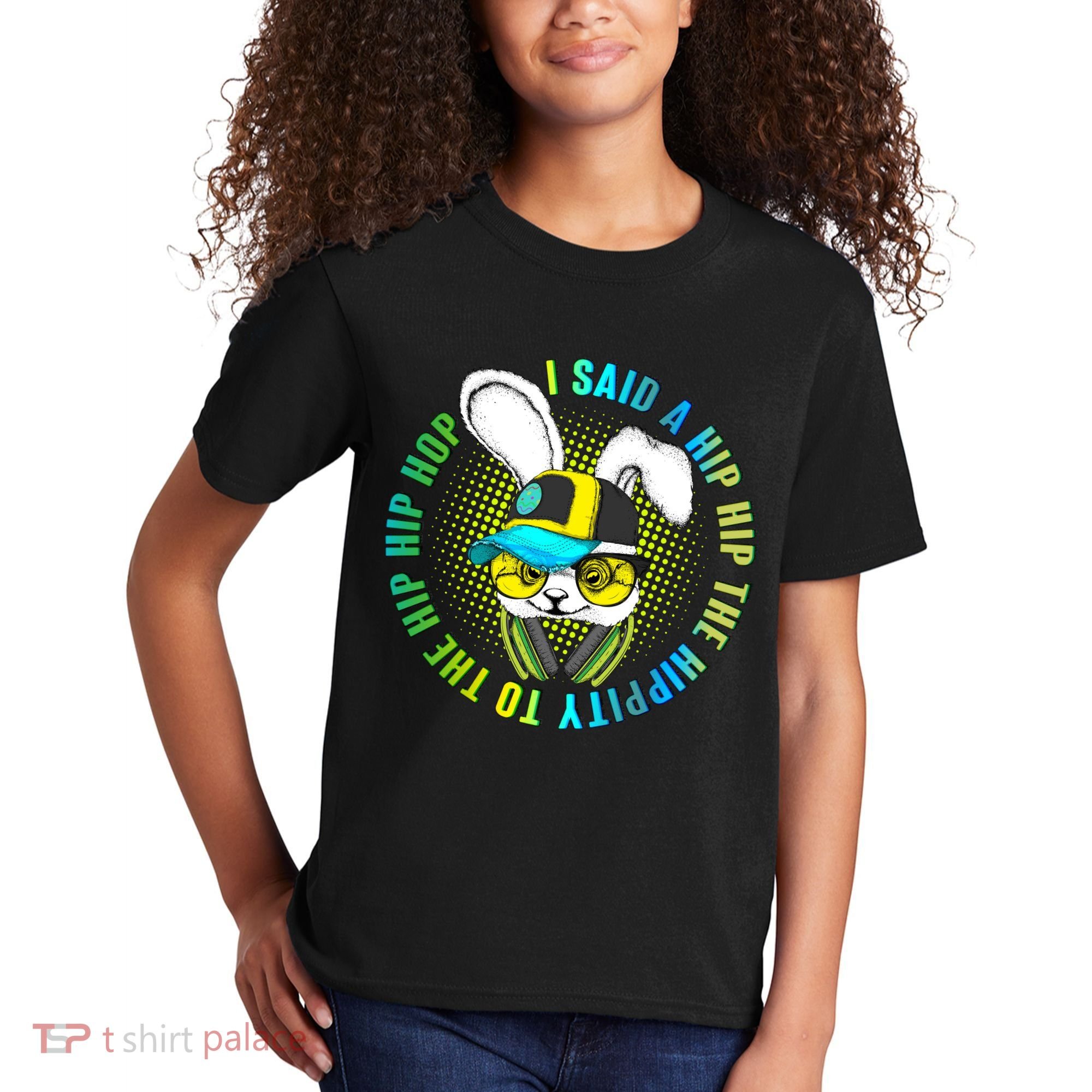 Hippity Hip Hop Bunny Kids T-Shirt