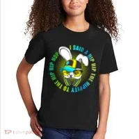 Hippity Hip Hop Bunny Kids T-Shirt thumb 2