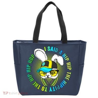 Hippity Hip Hop Bunny Tote Bag