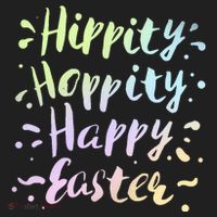 Hippity Hoppity Happy Easter Women's Sweatshirt thumb 2