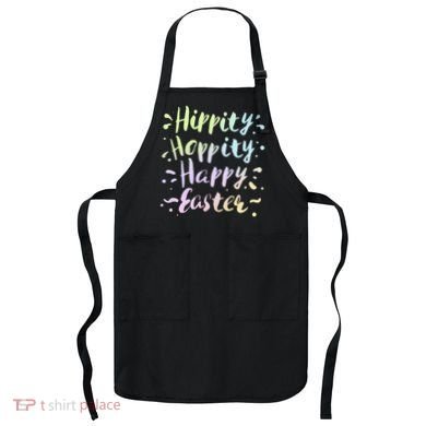 Hippity Hoppity Happy Easter Apron