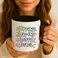 Hippity Hoppity Happy Easter Coffee Mug thumb 3