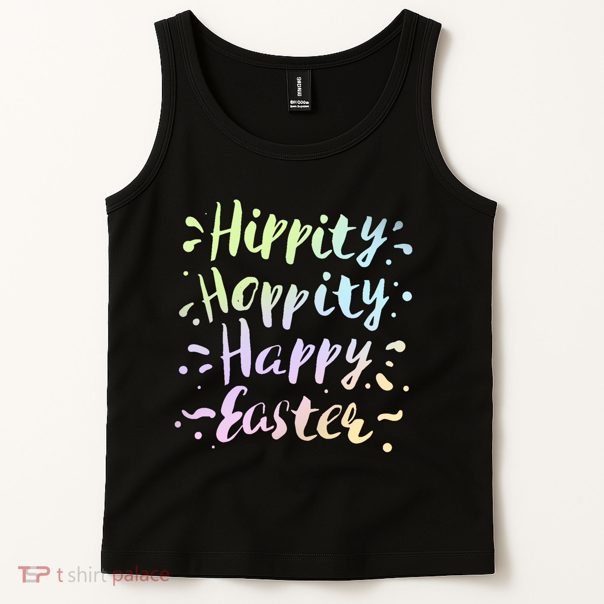 Hippity Hoppity Happy Easter Tank Top