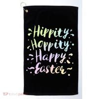 Hippity Hoppity Happy Easter Golf Towel thumb 0