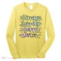 Hippity Hoppity Happy Easter Long Sleeve Shirt thumb 0
