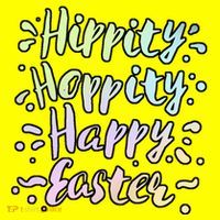 Hippity Hoppity Happy Easter Long Sleeve Shirt thumb 2