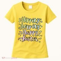 Hippity Hoppity Happy Easter Women's T-Shirt thumb 0