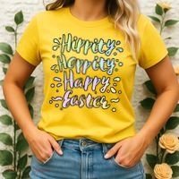 Hippity Hoppity Happy Easter Women's T-Shirt thumb 2