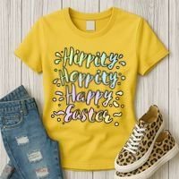 Hippity Hoppity Happy Easter Women's T-Shirt thumb 3