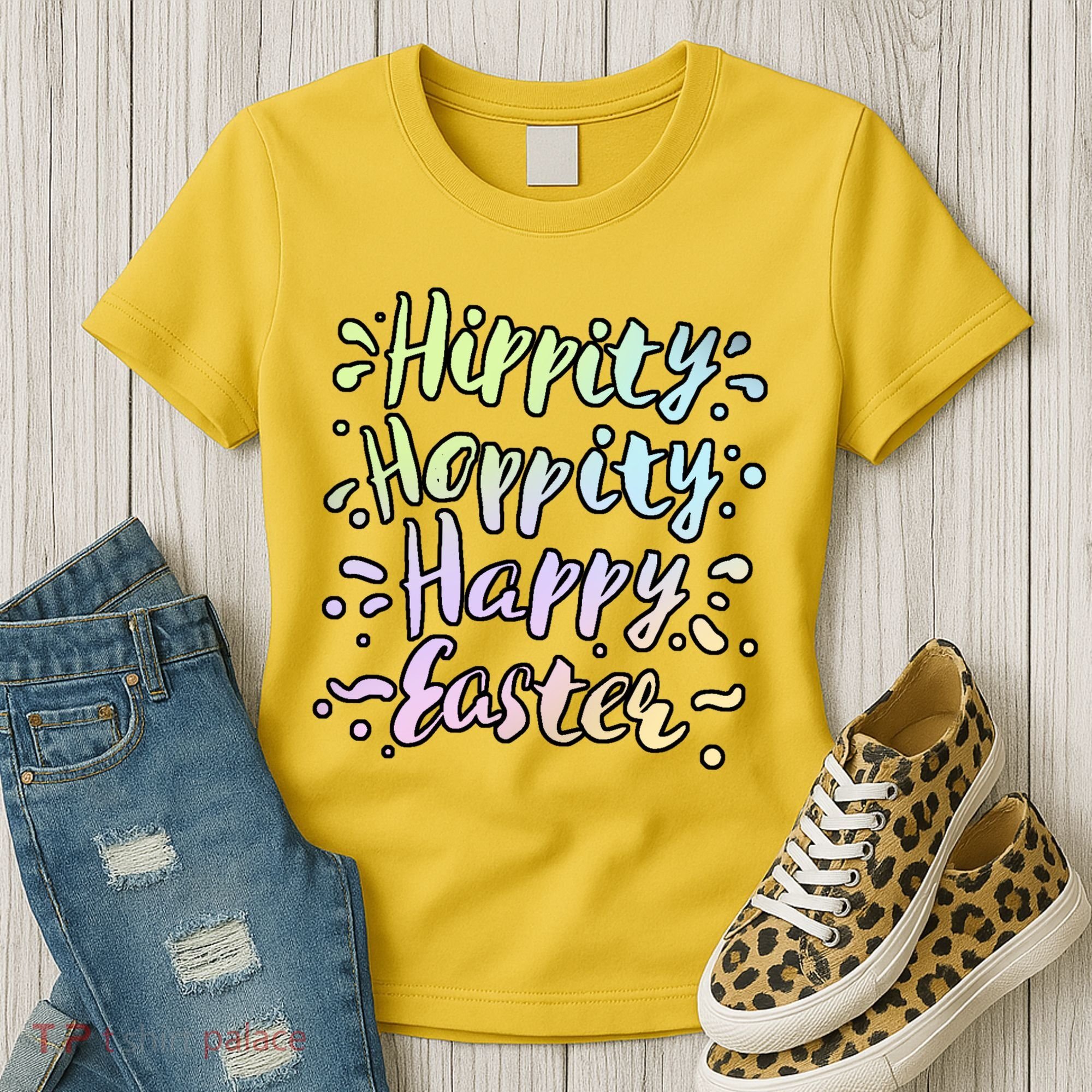 Hippity Hoppity Happy Easter Women's T-Shirt