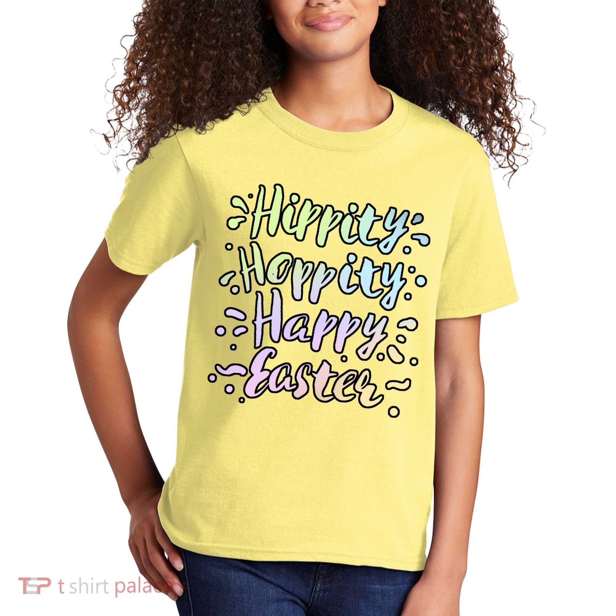 Hippity Hoppity Happy Easter Kids T-Shirt