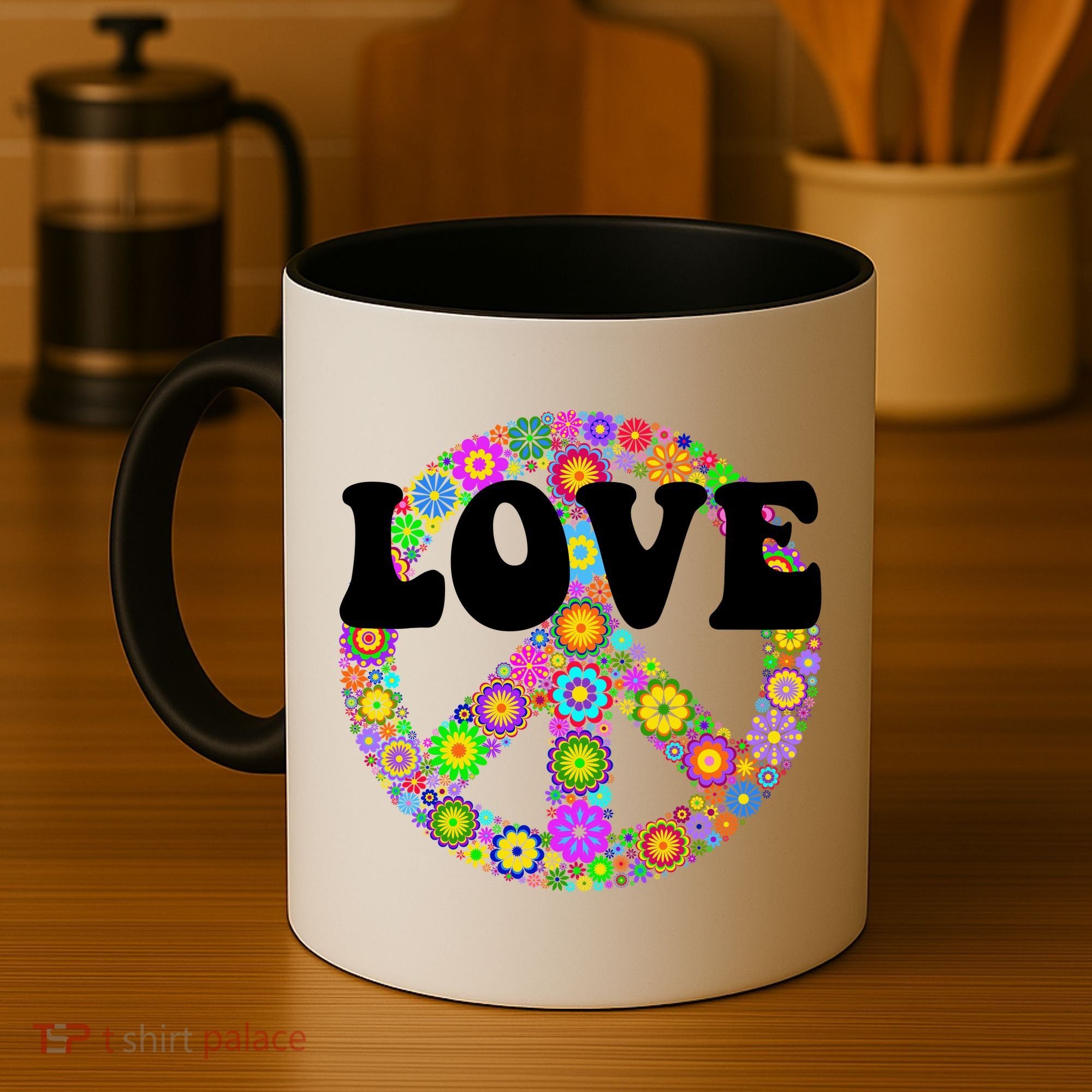 Hippy Love Coffee Mug