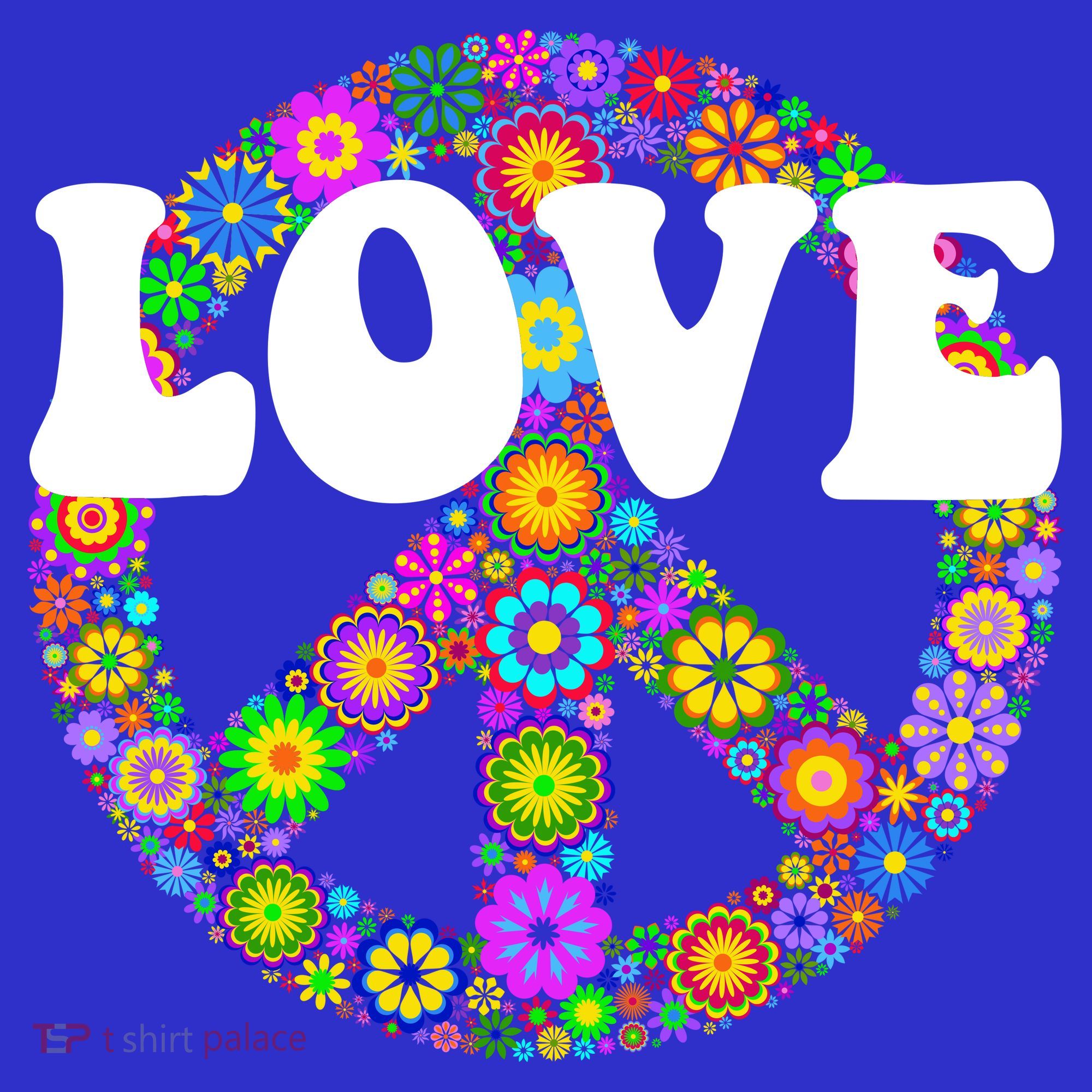 Hippy Love Mousepad