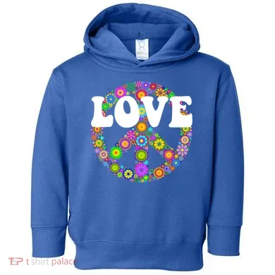 Hippy Love Toddler Hoodie