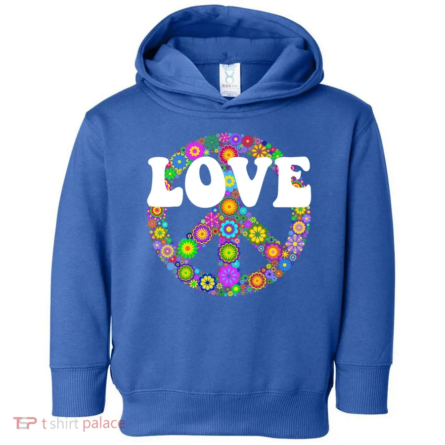 Hippy Love Toddler Hoodie