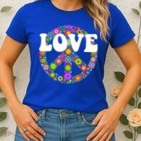 Hippy Love Women's T-Shirt thumb 2