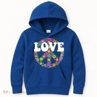Hippy Love Kids Hoodie thumb 0
