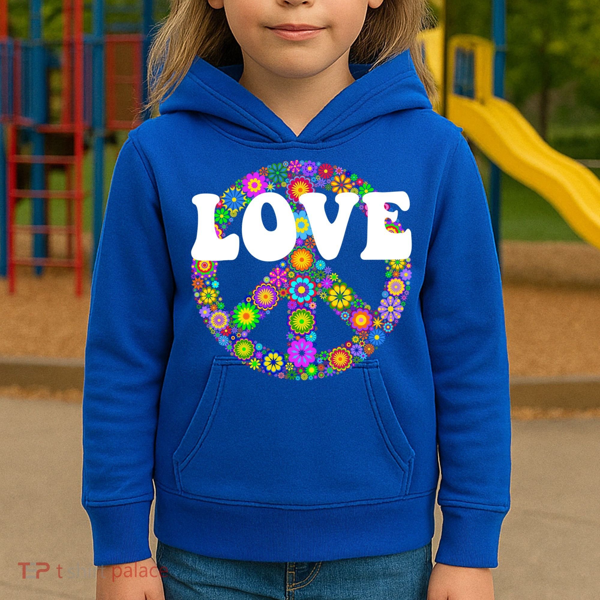 Hippy Love Kids Hoodie