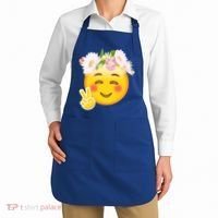 Hippy Smiley Face Peace Sign Apron thumb 2
