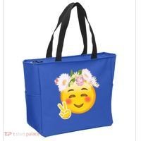 Hippy Smiley Face Peace Sign Bag thumb 2