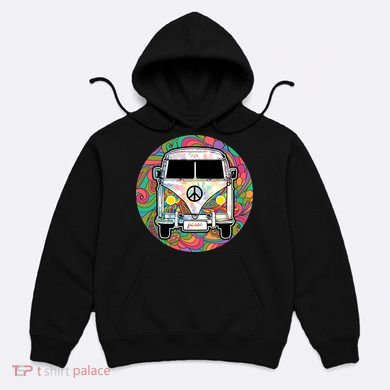 Hippy Van  Hoodie