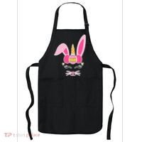 Hipster Bunnycorn Easter Bunny Unicorn Apron thumb 0