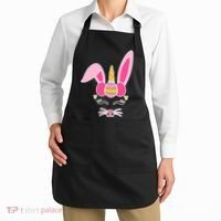 Hipster Bunnycorn Easter Bunny Unicorn Apron thumb 2