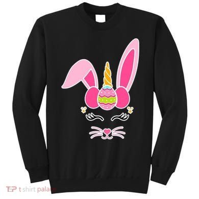 Hipster Bunnycorn Easter Bunny Unicorn Sweatshirt