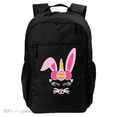 Hipster Bunnycorn Easter Bunny Unicorn Backpack