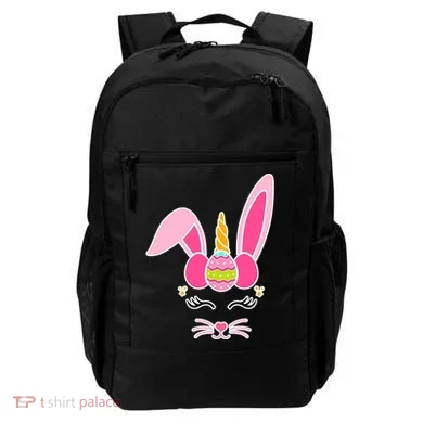 Hipster Bunnycorn Easter Bunny Unicorn Backpack