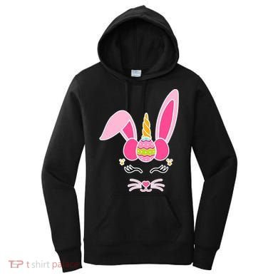 Hipster Bunnycorn Easter Bunny Unicorn Women's Hoodie