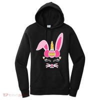 Hipster Bunnycorn Easter Bunny Unicorn Women's Hoodie thumb 0