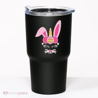 Hipster Bunnycorn Easter Bunny Unicorn Tumbler thumb 0
