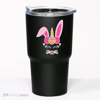 Hipster Bunnycorn Easter Bunny Unicorn Tumbler