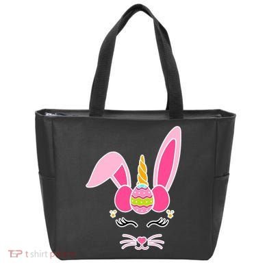 Hipster Bunnycorn Easter Bunny Unicorn Tote Bag