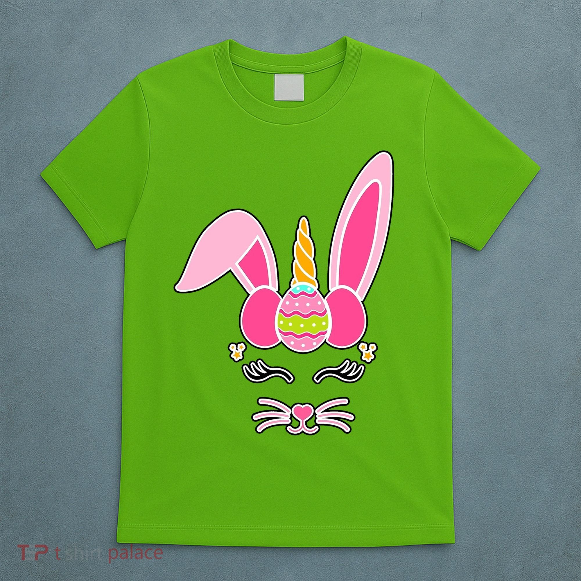 Hipster Bunnycorn Easter Bunny Unicorn T-Shirt