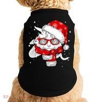 Hipster Christmas Cat Doggie Tank thumb 0